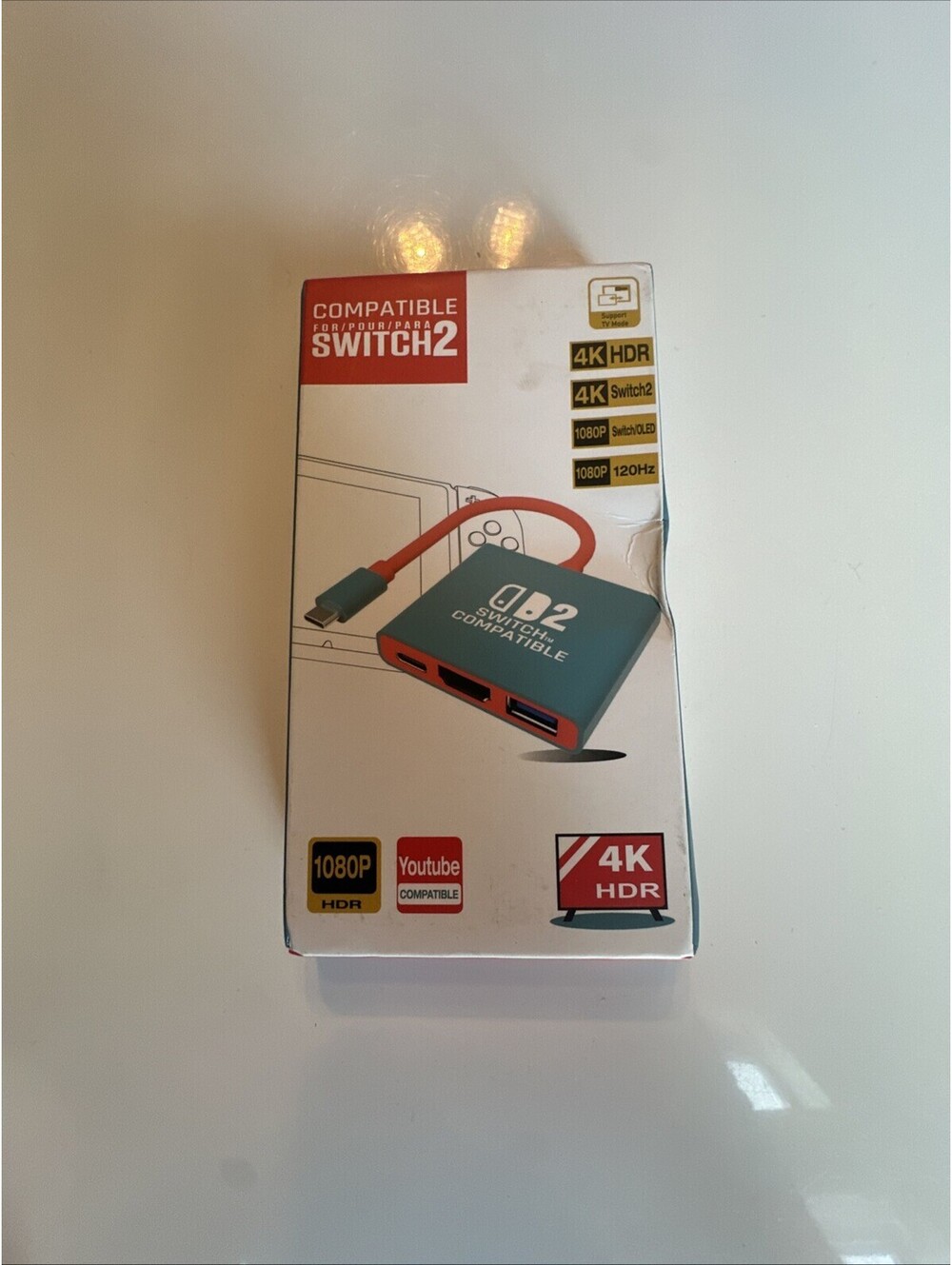 HDMI Dock Cable compatible with Switch 1/2/OLED